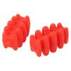 Buestabilisator Silikon Universell Vibrasjonsdemper Compoundbue Lemmer Støtdemper 2 stk Rød