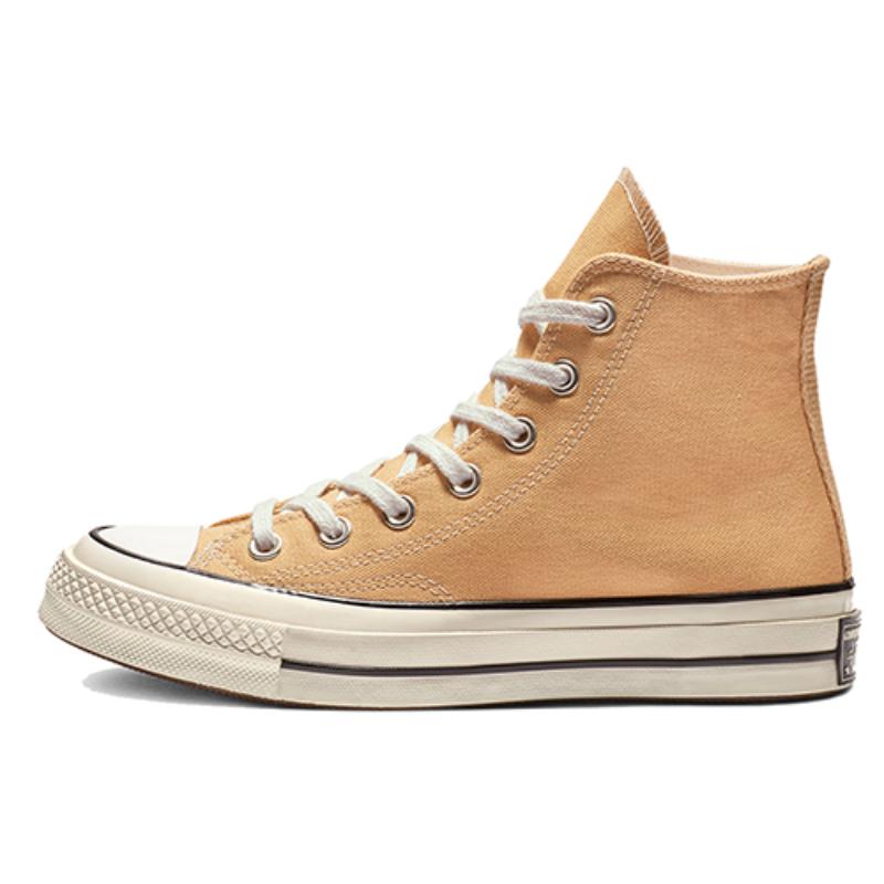 Converse 1970s Vintage Canvas High Top Chuck 70 Comfortable and Versatile High-Top Canvas Shoes Unisex Khaki