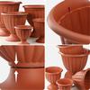 KADAX Flowerpot Garden Pot Lawn Terracotta