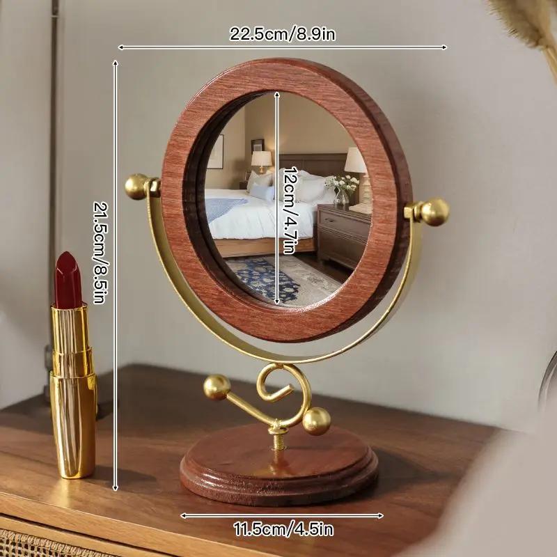 European minimalist style makeup mirror, vertical rotating bedroom makeup mirror, household vertical mirror