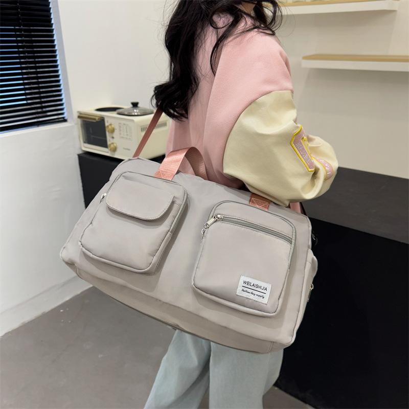 The New Wet and Dry Separation Sports Fitness Bag Goes Out for Short Trips, Multi-pocket Portable Travel, Including Paper