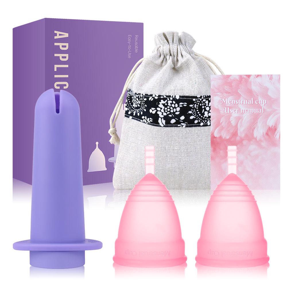 Silicone Menstrual Cup: Travel-Friendly Moon Cup & Period Solution