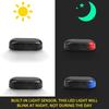 1-5PCS Car Fake Security Light Solar Powered Simulated Dummy Alarm Anti-Theft Wireless Warning Lamp LED Flashing Imitation Lamp