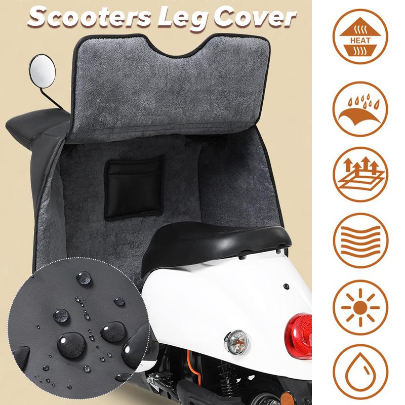 Motorcycle Scooters Leg Cover Knee Blanket Thicken Warmer Waterproof Windproof Winter Quilt Knee Waist Leg Windshield Cover