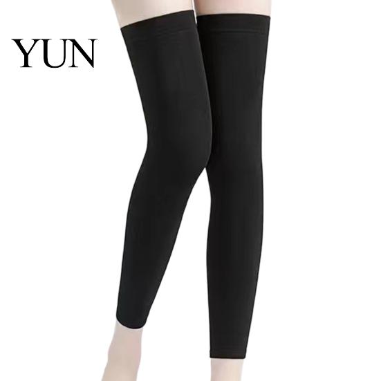 Air Conditioned Room Knee Warmers Soft for Cold Protection, Breathable Cotton Leg Sleeves, Anti Winter Support Slip Warmers, Elastic Thermal