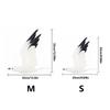 Simulated Feathered Seagulls Bird Sculpture Hanging Garden Ornament For Outdoor Balconies Wedding Parties Decoration