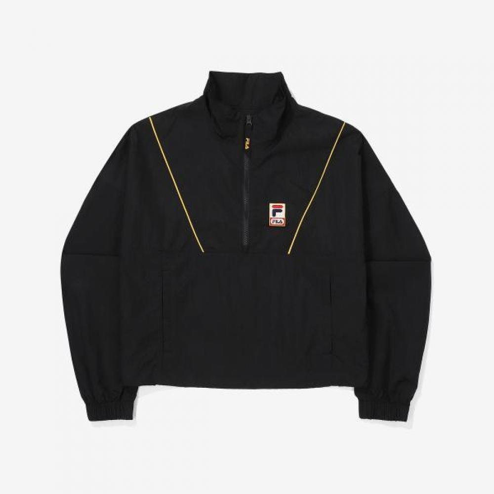 Fila Women S Crop Jacket Heritage Monogram BLACK/095
