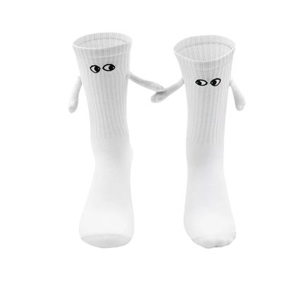 Paare Magnetische Saug-Socken, die Spaß ins tägliche Outfit bringen, lustige Internet-Promi-Aufkleber-Socken