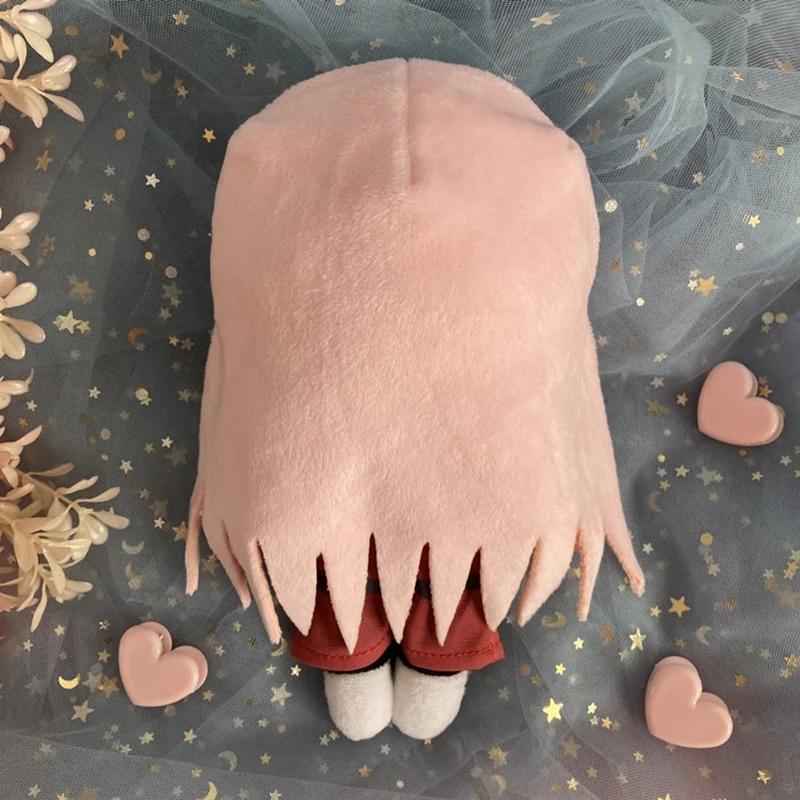 20cm Gioco DARLING In The FRANXX Peluche Bambola Giocattolo Anime Zero Two 02 Carino Morbido Cuscino Imbottito Regalo per Bambini