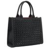 HurBer Studded Tote Bag for Men and Large A6 Canvas Spiky Crossbody and Shoulder Popular for School and Work Women, 2-Way, Capacity, Lightweight,