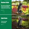 Solar Owl Scare Bird Control Devices Garden Owl To Keep Birds Away Waterproof Sunscreen Owl With Scary Sound and Eyes Emit Light