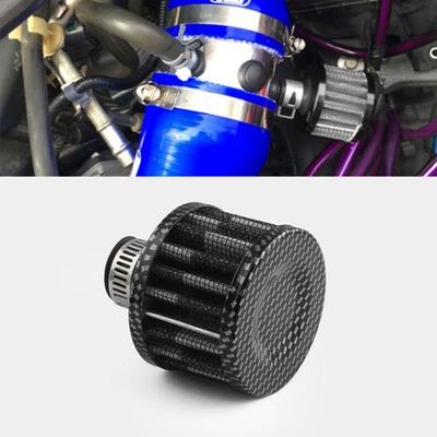 12mm Universal Cold Air Intake Filter Crankcase Vent Valve Breather Filter for Cars Motorcycles