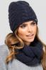 Idaho Winter Scarf Navy Blue Multi