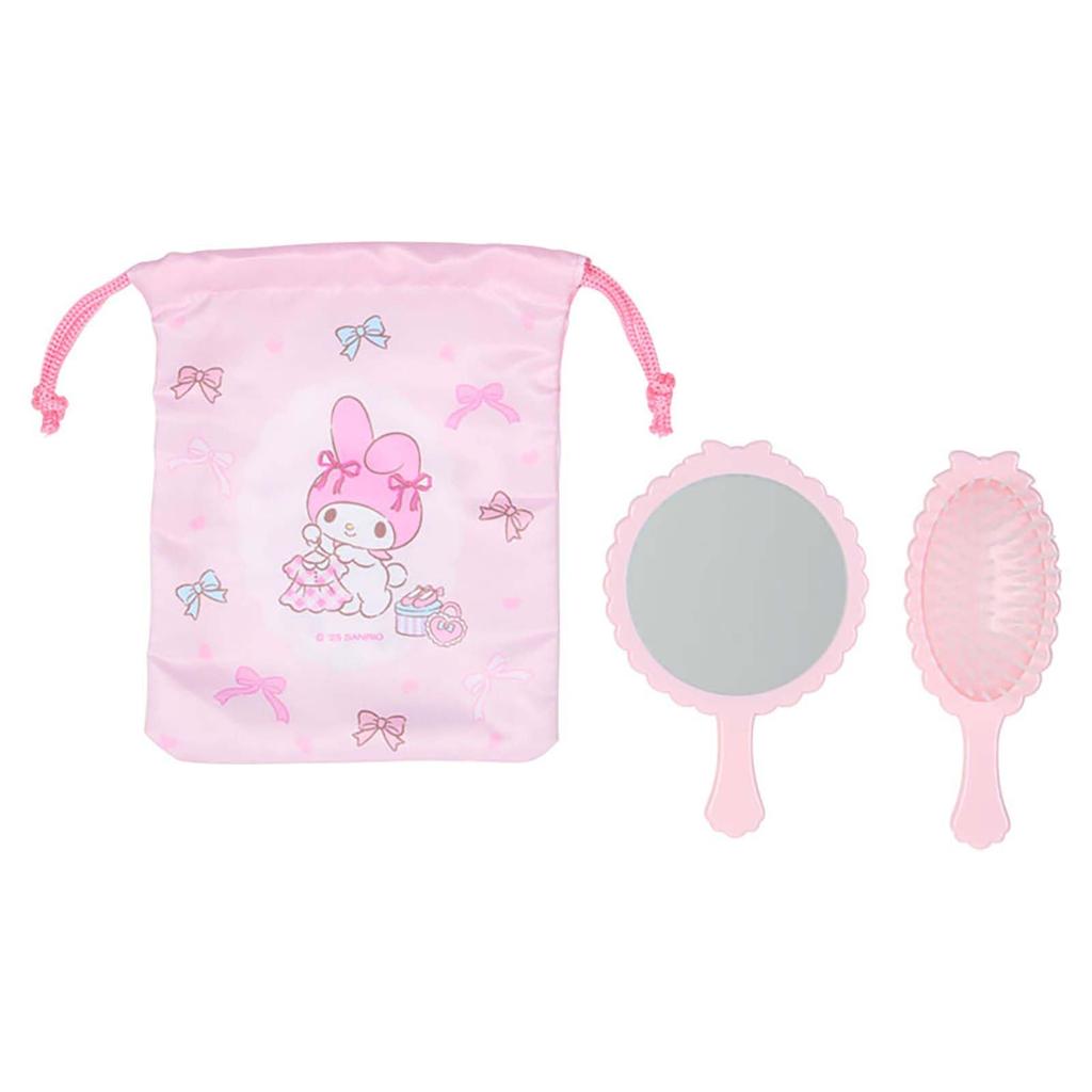 Sanrio Mirror Brush Set My Melody 326461 &