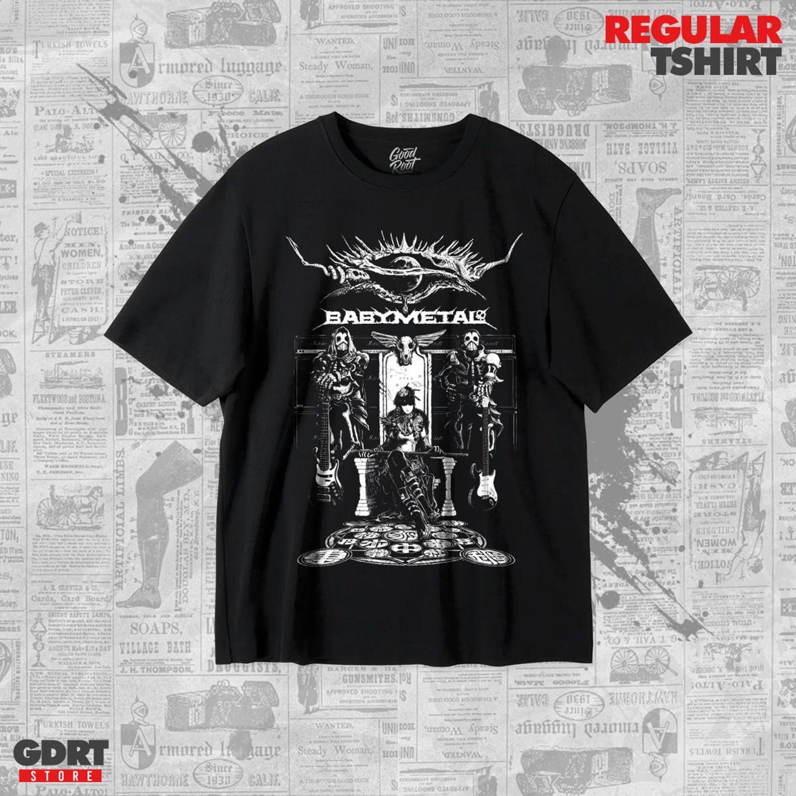 Babymetal Legends T shirt - Unisex Heavy Shirt L