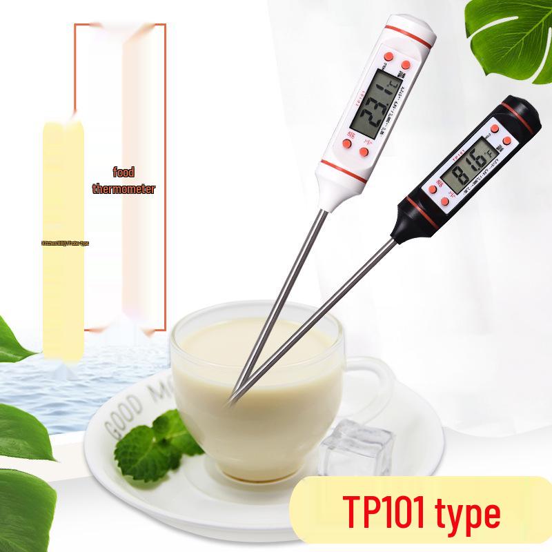 TP101 Digital Kitchen Thermometer: BBQ, Baking & Cooking Electronic Probe