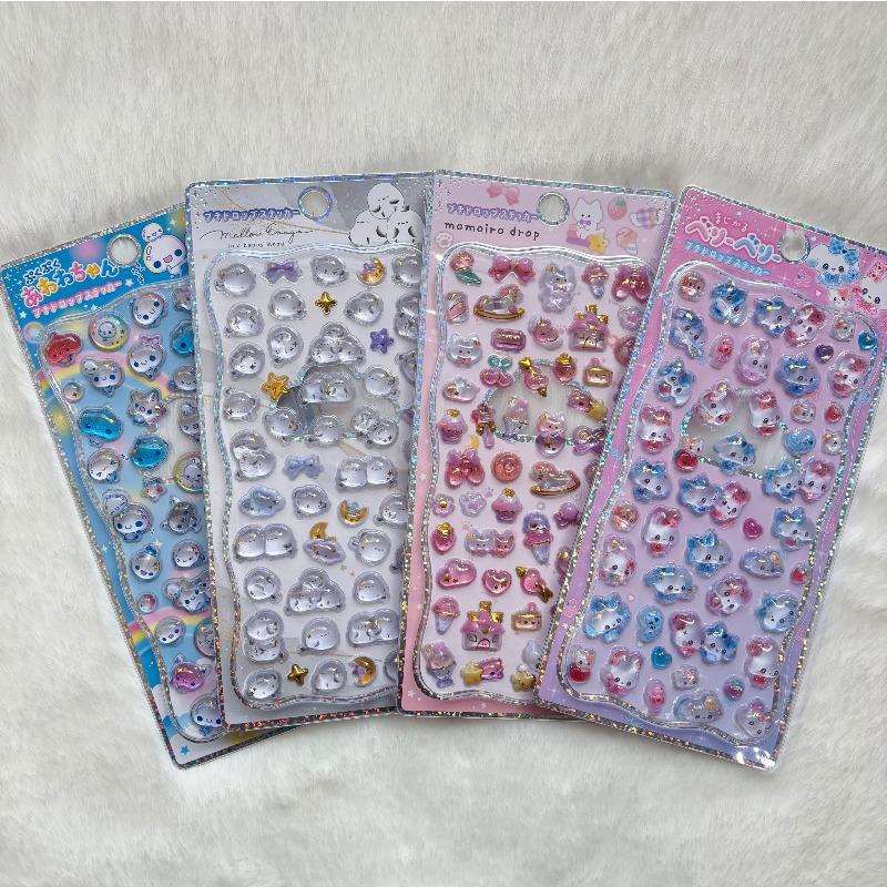 

1pcsStyle Latest Cartoon 3D Drop Relief Stickers Scrapbooking DIY Journaling Stationery Diary Decor School Adorable Stickers -A2977