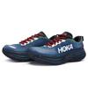 HOKA One One Bondi 8 Low Top Running Shoes Men's Blue Red 1123202-BBLC(Team80-)