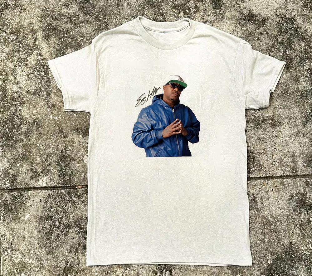 Esham Signed White Cotton Shirt Full size S-5XL Unisex R11 Unisex T-Shirt L