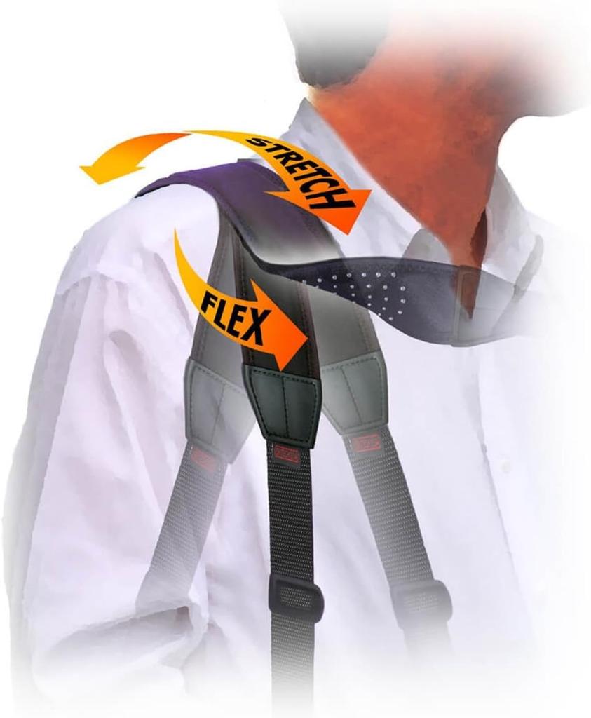 Optec Curved Strap Black 090132 [OP/TECH] S.O.S.