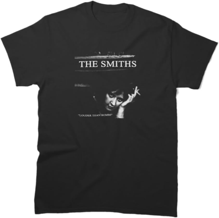 

Louder Than Bombs Band Graphic T-Shirt Unisex 100% Cotton Crew Neck Short Sleeve Casual Tee 5XL різнокольоровий