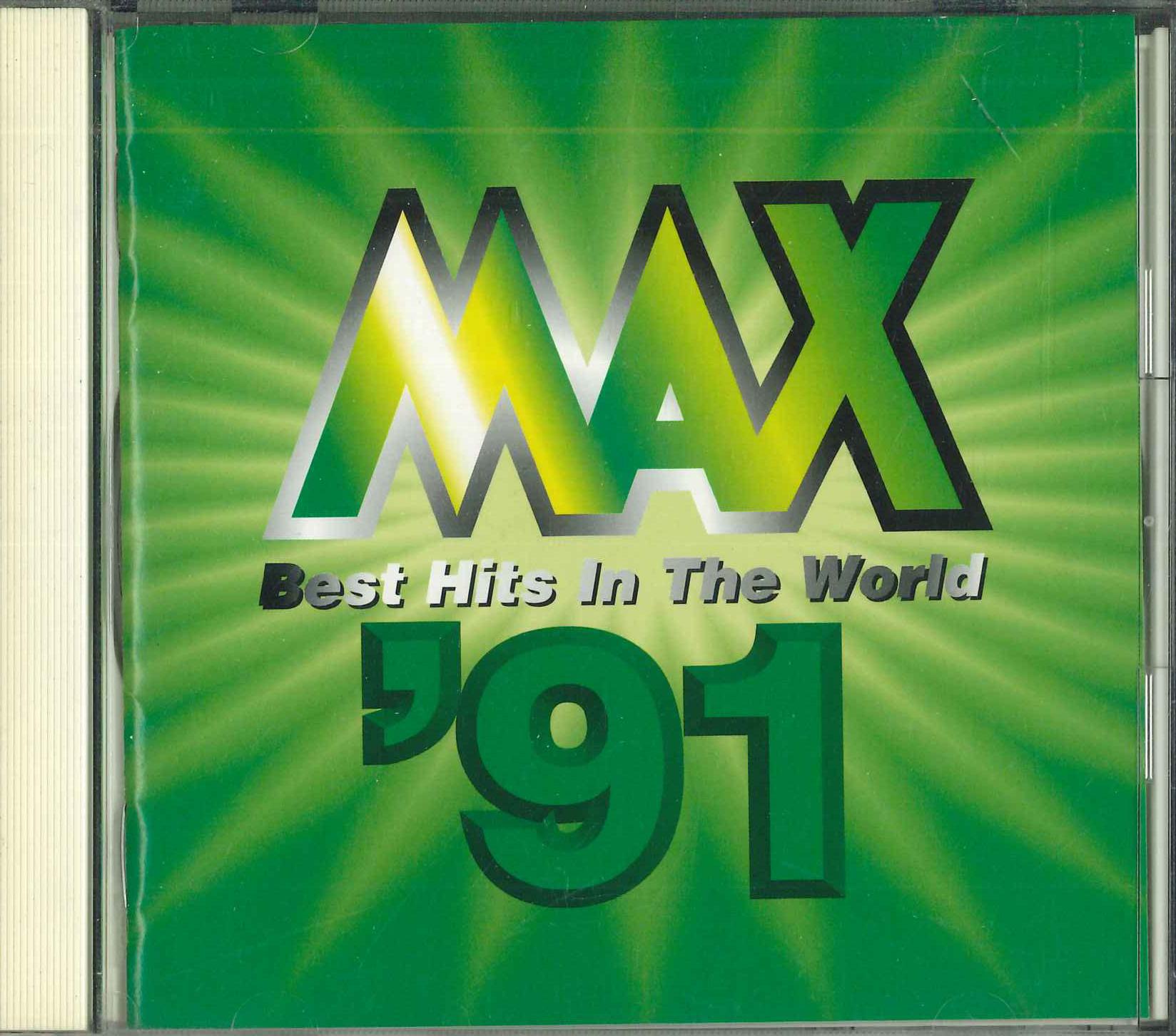 

CD VARIOUS - Max 91 SRCS8438PROMO SONY RECORDS 1997 Japan Obi Pop Used