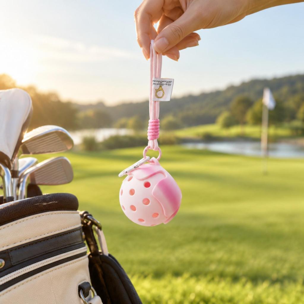 Ornament Lightweight PickleballThemed Hanging for Backpack Decoration, Key Chain Accessory