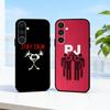 P-Pearl J-Jam Band Phone Case For Samsung A73,A21s,A22,A31,A32,A52,A53,A71,A80,Soft Black Shell