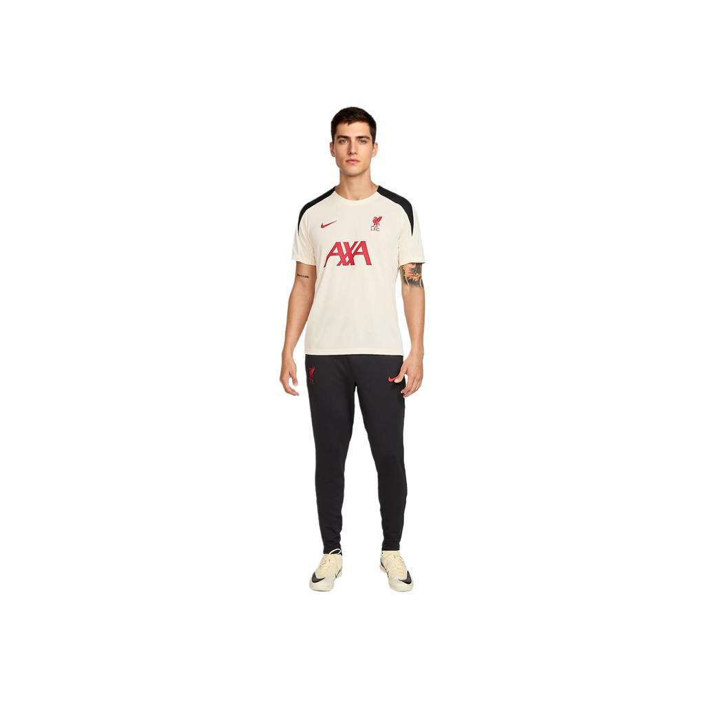 Nike SS25 Strike Comfortable Soft Fashion Short Sleeve Football Shirt Men Tops Coconut-Milk HJ3388-114