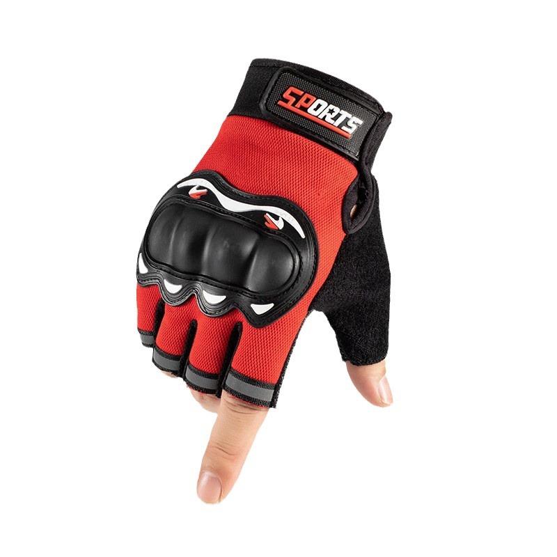 Outdoor cycling locomotive motorcycle long finger gloves