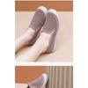 Summer New Openwork Women's Shoes Breathable Casual One-foot Mom Shoes Lightweight and Comfortable Mesh Middle-aged and Elderly Slip-ons