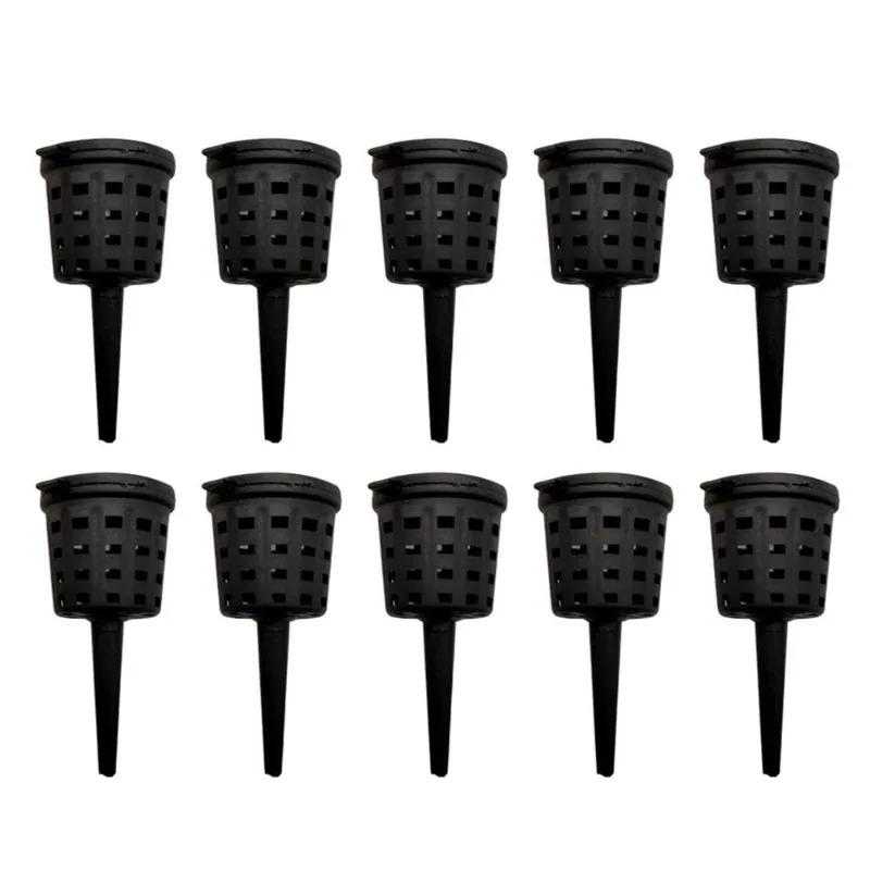

10pcs Fertilizer Basket Small Container to Go Containers with Lids Vegetable Container Garden Food Pot