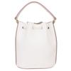 TOD'S Timeless 2-Way Drawstring Bucket Bag Shoulder bag whiteUsed
