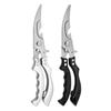 Multi-functional Stainless Steel Bone-Cutting Scissors for Household and Commercial Use