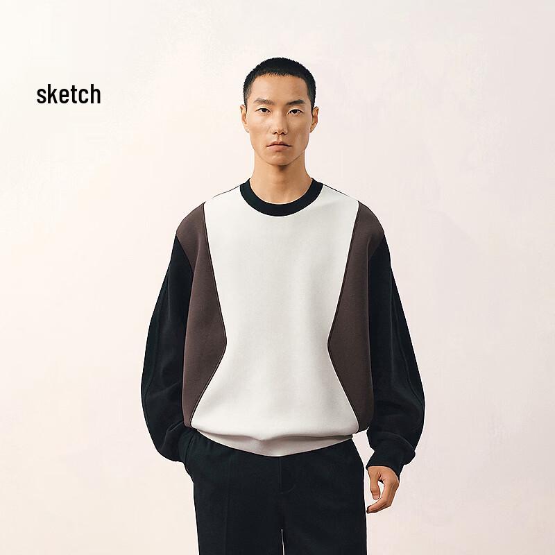 Men s 2026 Spring Loose Fit Crewneck Sweatshirt L