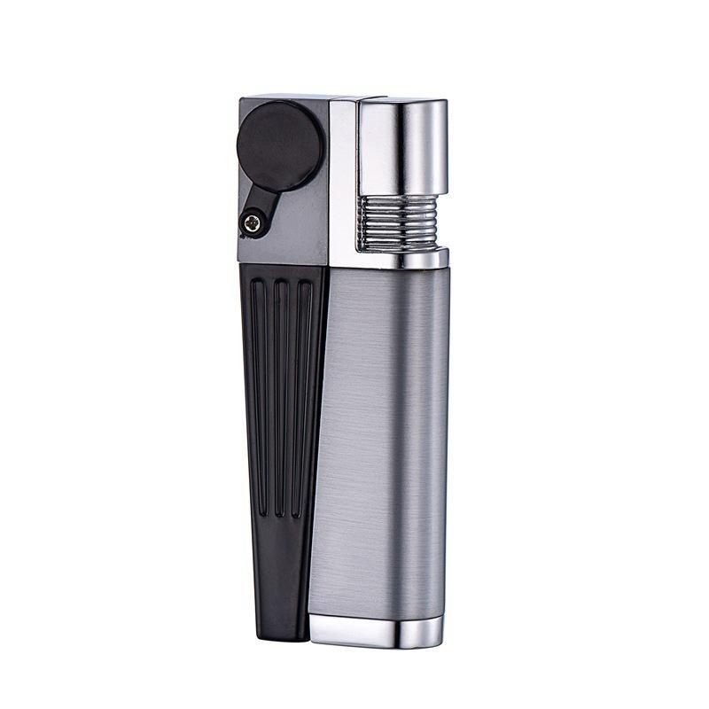 2023 New Oblique Flame Open Flame Lighter Inflatable Pipe Lighter Manufacturers Wholesale