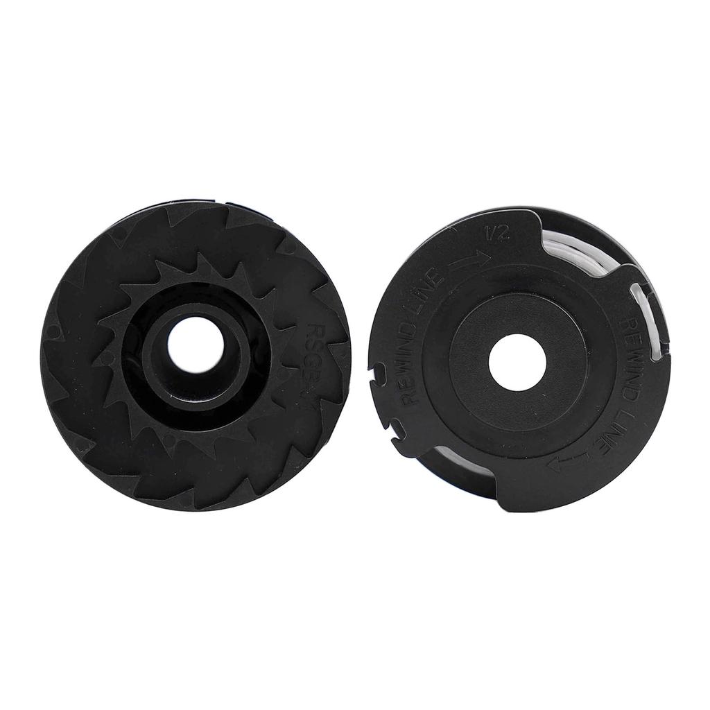 Replacement Pack of Two Spools for 24 Volt Cordless Trimmer CLGT2425H Including 1 5mm x 6m Nylon Line for Use with Garden Tools