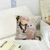 Anime Game Mystic Messenger   Maple Design Cushion Cover Happy Autumn Harvest decor Holiday Decorati Pillow Cover