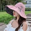 Sunshade Hat for Face Protection Women Sun Bucket Hat  Wide Brim Summer Foldable Beach with UV Cap  Breathable Outdoor Travel Comfortable Hiking