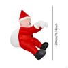 Christmas Inflatable Hanging Santa Yard Decoration Outdoor Claus