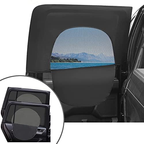 

YuraYura Car Screen Door, For Windows, Insect Repellent Net, Sun Shades, Side Light Vehicles, for back window чёрный