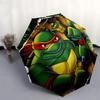 1pc Turtles Automatic Umbrella | Portable Foldable 8-Rib Manual Open, Cute Halloween & Christmas Gift for Outdoor, Casual Accessory, Durable Canopy yy