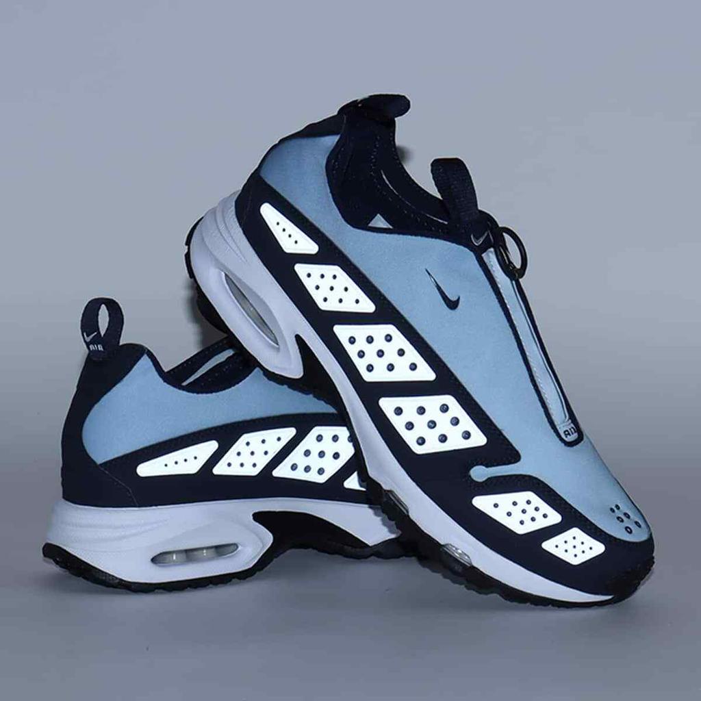HJ8080-400 Nike Women's Air Max SNDR Blue Ice and Obsidian (Women's)