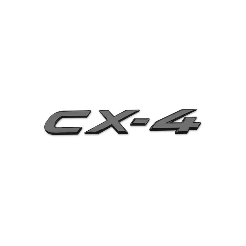 1pcs 3D ABS car logo Letters Trunk Emblem Symbols Badge Sticker for mazda 3 5 6 Atenza Axela CX-4 CX-5 323 M3 M6 Car Accessories