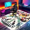 Custom Name Personalized Hatsune Miku Print Carpet, Versatile Home Decor Rug, for Playroom, Apartment, Balcony, Entryway, Hallway Gift