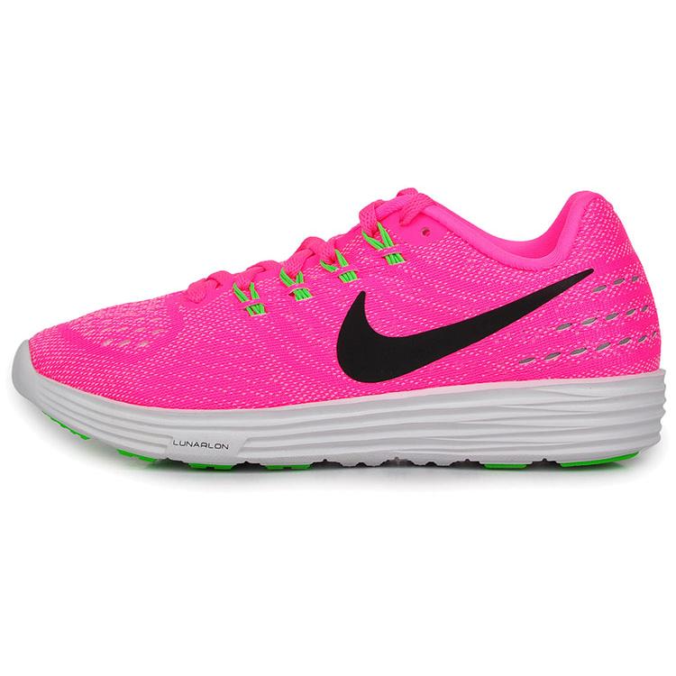 New Nike Lunartempo 2 Pink Blast Black White Rg Green Women's 818098-601