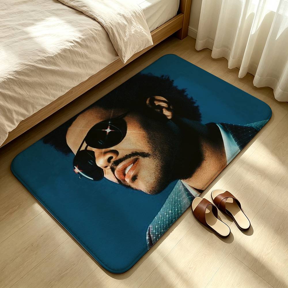 The Weeknd XO Singer Shower Room Absorbent Small Floor Mat Soft Comfortable Decorative Foot Mat