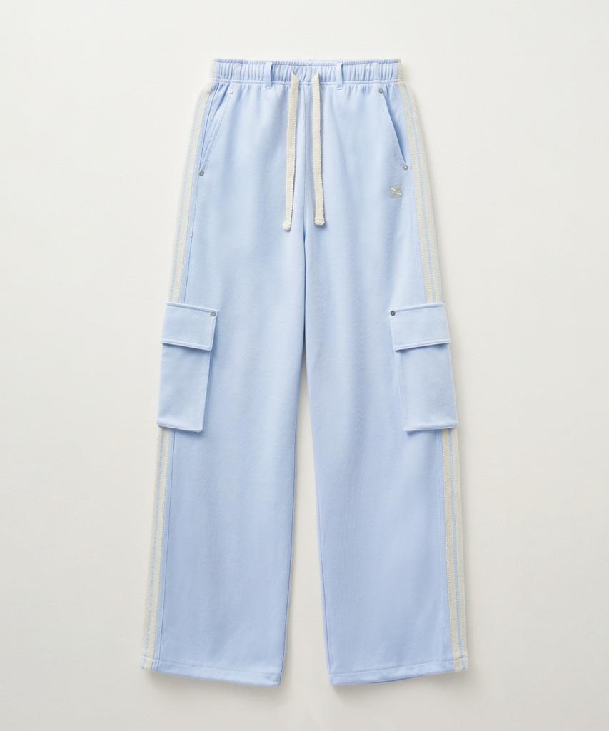 Seteo Roton Cargo Track Pants Sky Blue