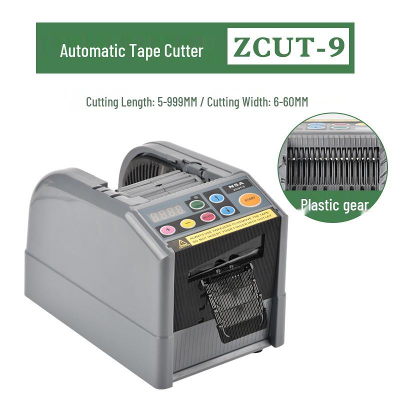 Zestaw ostrzy i uchwytu do elektrycznego obcinaka do taśmy ZCUT-9 z kółkiem klejącym i akcesoriami
