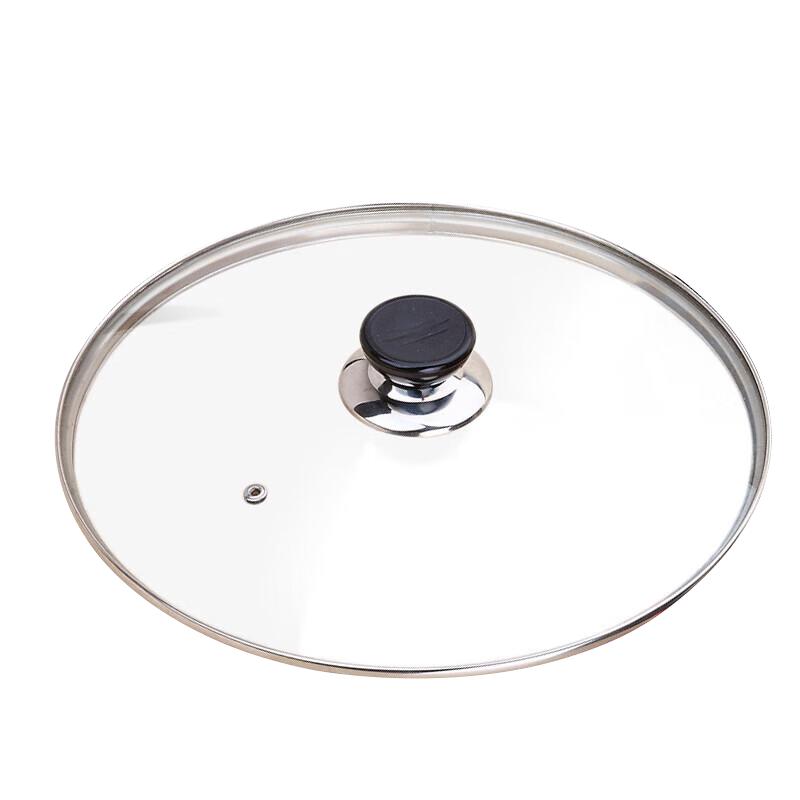 Maxcook 304 Stainless Steel Rimmed Glass Pot Lid
